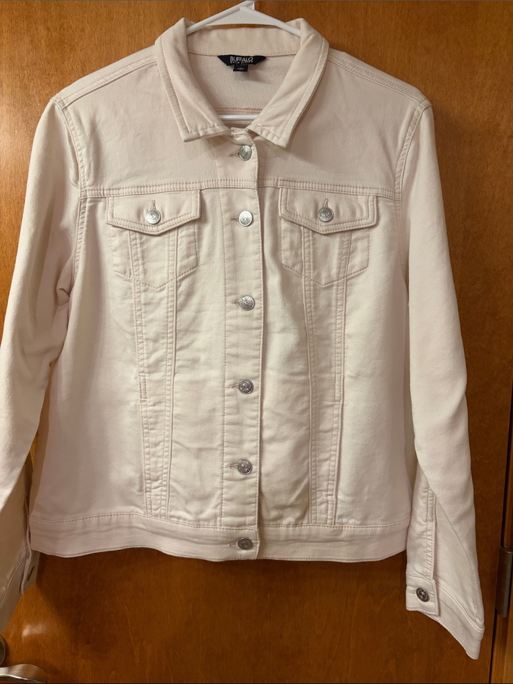 Buffalo Light Pink Jacket - Classic Button-Front